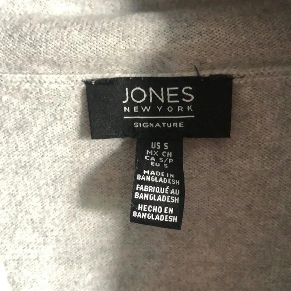 Jones‎ NY Gray Sweater S - Picture 5 of 5